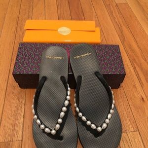 Tory Burch Pearl Thin Flip Flop
